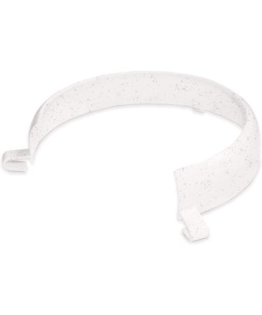 White Clip-On Food Guard for 9-10 Inch Plates - Easy-to-Attach Plate Protector - Buy Online on GoSupps.com
