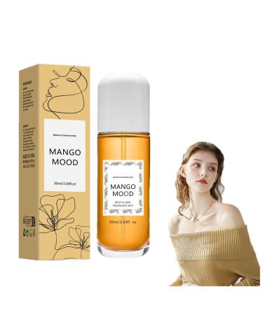Vanilla Perfume Vanilla Body Mist Vanilla Hair & Body Perfume Spray Vanilla Essential Oil Perfume for Skin Long-Lasting Eau De Toilette Spray (#04)