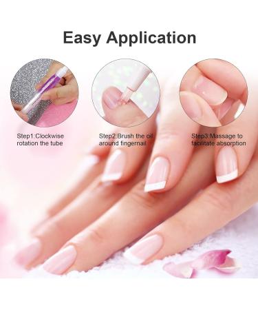 Anself Cuticle Oil Pens 15pcs Mix Flavors Nail Revitalize Oil Pen Set for Repairing Cracked and the Dry Cuticle(Random Color&Flavor) 5 g (Pack of 15) - Buy Online on GoSupps.com