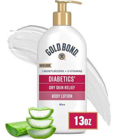 Gold Bond Age Renew Neck & Chest Firming Cream 2 oz. & Diabetics' Dry Skin Relief Body Lotion 13 oz. Skin Care Bundle - Buy Online on GoSupps.com