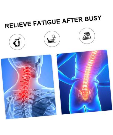 Beavorty 2-Pack Star Fitness Massage Balls for Coordination Training | Fascia Hand & Foot Massager | Elastic Yoga Gym Ball - 8x8cm Red - Buy Online on GoSupps.com