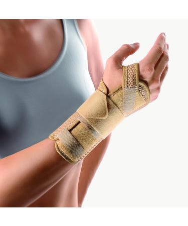 Bort 112730 Medium Black Wrist Support - Portable Adjustable Wristwear for Right & Left Hand - Available in Various Colors - Buy Online on GoSupps.com