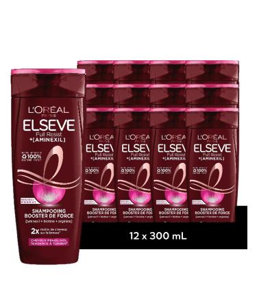 [PACK OF 12] L'Oréal Paris Elseve Full Resist Strength Booster Shampoo 300ml