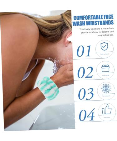PACKOVE 5paires Bracelets Nettoyants pour Visage Confortables et Pratiques pour Spa Maison Couleur Al atoire - Buy Online on GoSupps.com