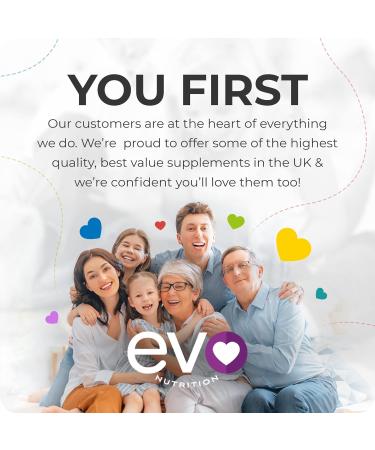 Biotin Hair Growth Supplement 12 000mcg with Coconut Oil | 400 High Strength Tablets for - 13 Month Supply Vitamin B7 Supports Normal Skin & Made in UK by EVO Nutrition - Buy Online on GoSupps.com