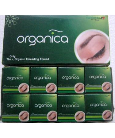 Organica Cotton Antiseptic Eyebrow Thread - Facial Hair Remover (6 Pcs) - Eco-Friendly & Gentle for Sensitive Skin - Buy Online on GoSupps.com