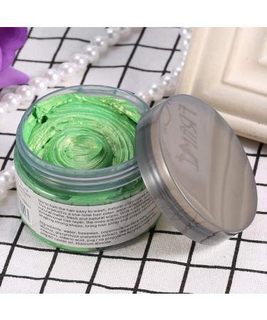 Hair Wax 6 Colors Single Use Hair Coloring Wax Styling Tool No Damage to Hair for Men and Women (Green) - Buy Online on GoSupps.com