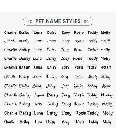 Personalized Yehanti Dog Tags - Engraved Stainless Steel Name Tags for Dogs Cats & Puppies | Custom Name Phone & Address Tags - Buy Online on GoSupps.com