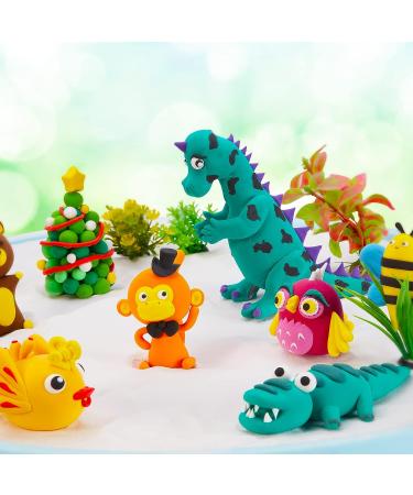 CiaraQ Modeling Clay Kit - 50 Colors | Safe & Non-Toxic Air Dry Clay | Great Gift for Kids - Buy Online on GoSupps.com