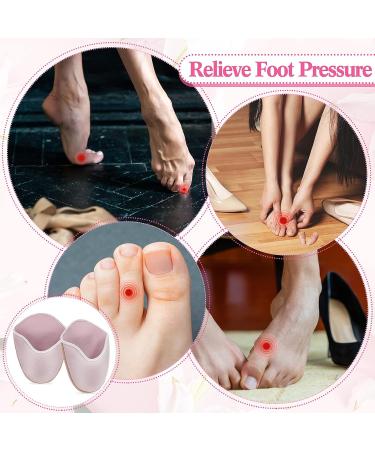 2 Pairs Large Toe Protectors: Gel Toe Pads for Women's Heels & Ballet Point Shoes - Buy Online on GoSupps.com