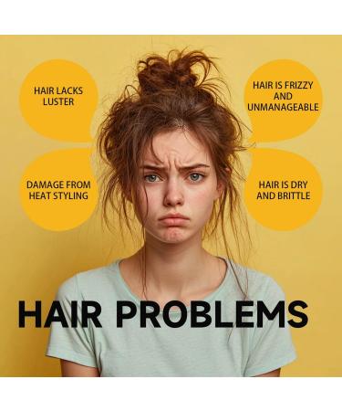 Hair Bonding Oil Hair Treatment Oil Deep Moisturizing Serum for Dry Damaged Thick Hair Hair Growth Oil High Shine Hair Oil  - Buy Online on GoSupps.com