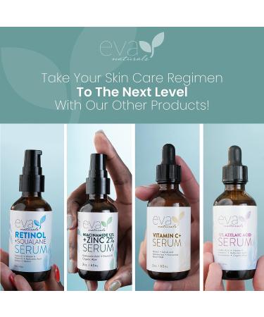 Eva Naturals Stop the Clock Anti-Aging Cream (1.7oz) - Visibly Reduces Wrinkles with Glycolic - Premium Face Moisturizer - Buy Online on GoSupps.com