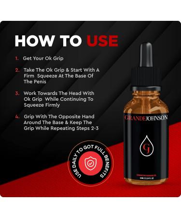 Enhancing Massage Oil - All Natural XXXL Penis Growth & Male Enlargement Oil - 10ml for Effective Results - Buy Online on GoSupps.com