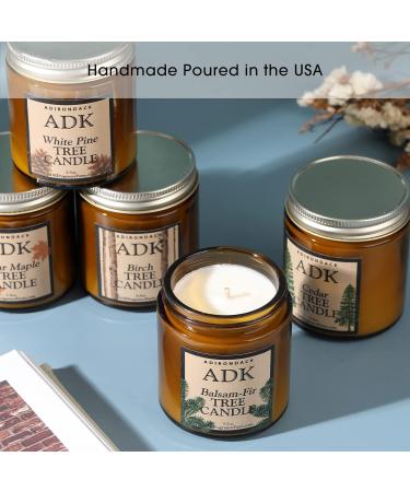 ADK Balsam & Fir Scented Candle - 3.5 Oz Natural Aromatherapy for Home & Kitchen D cor | Relaxing Plant-Based Wax Gift Candle - Buy Online on GoSupps.com