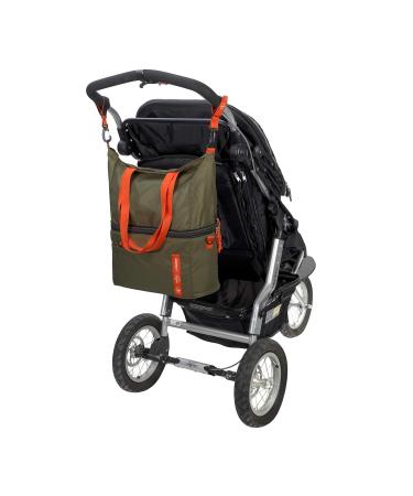 L SSIG Insulated Lunch Box & Buggy Bag | Casual Olive Buggy Shopper for International Shipping - Buy Online on GoSupps.com