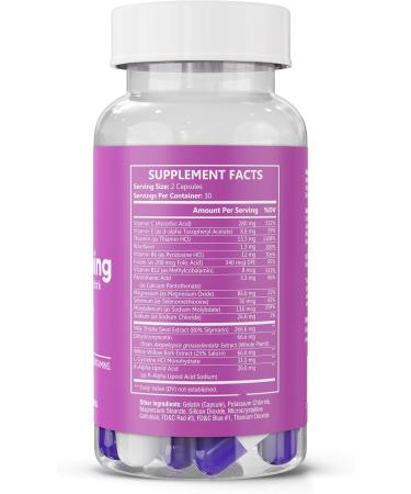 Good Morning Hangover Pills | 88.89% Effective at Hangover Prevention in Clinical Trial | After Alcohol Aid with DHM Milk Thistle and Electrolytes to Help You Party Smart. Cheers - Buy Online on GoSupps.com