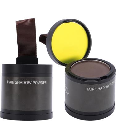  LUCKDANO Hairline Powder Water Shad-Shadow Durable for All Hair Types Miniature Packets with Mirror and Puff (Dark Brown) - Buy Online on GoSupps.com