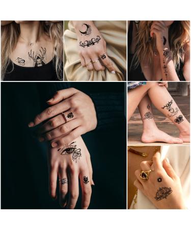 Cerlaza 112 Sheets Temporary Tattoos for Women & Men - Waterproof, Long Lasting Fake Tattoos with 270 Styles - Realistic & Durable Tatuajes Temporales - Buy Online on GoSupps.com