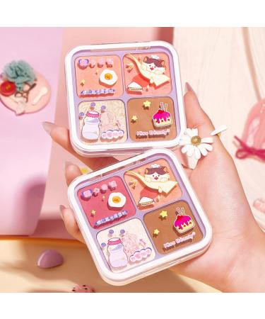 Natural Face Palette - Highlight, Blush, and Bronzing Contour Makeup - Buy Online on GoSupps.com