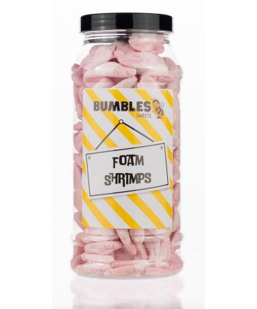 Foam Shrimps Sweets Gift Jar