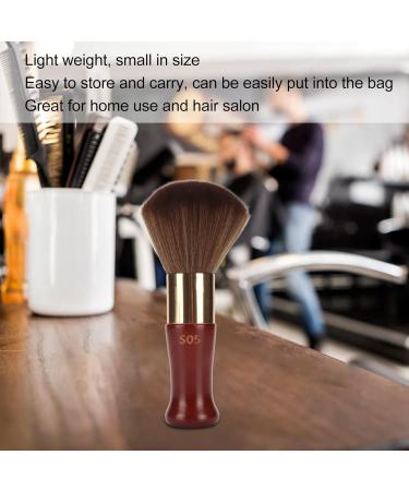 Neck Duster Brush Soft Barber Hair Brush for Fine Hair Removal Skin Friendly Neck Face Dust Brush with Soft Nylon Bristles and Wooden handle Easy Using Barber Cleaning Brush for Home Salon - Buy Online on GoSupps.com