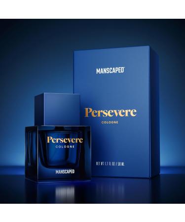 MANSCAPED Persevere Cologne Men's Eau de Toilette Body Spray Light & Woodsy Paraben-Free 50ml - Buy Online on GoSupps.com