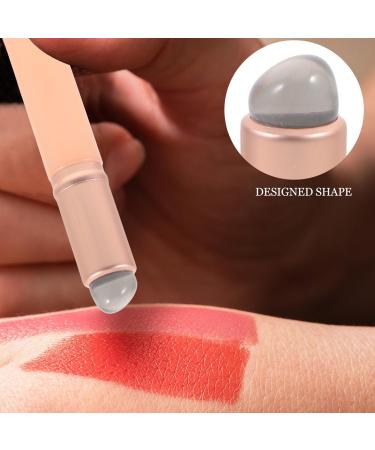 Healeved 2Pcs Silicone Lip Brushes - Reusable Lip Gloss Applicator & Lipstick Brush for Daily Makeup | International Shipping Available - Buy Online on GoSupps.com