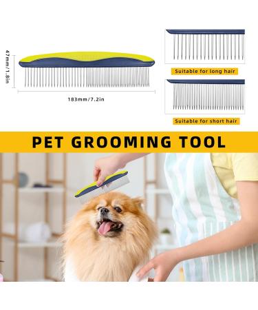 GDRAW 9-Part Zoo Set for Dogs & Cats | Complete Pet Grooming Supplies - Claw Scissors Nail Files Combs & Collars - International Shipping Available - Buy Online on GoSupps.com