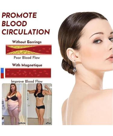 Lymphvity Germanium Earrings - Lymphatic Drainage & Water Drop Zircon Stone Earrings for Women | International Shipping Available - Buy Online on GoSupps.com