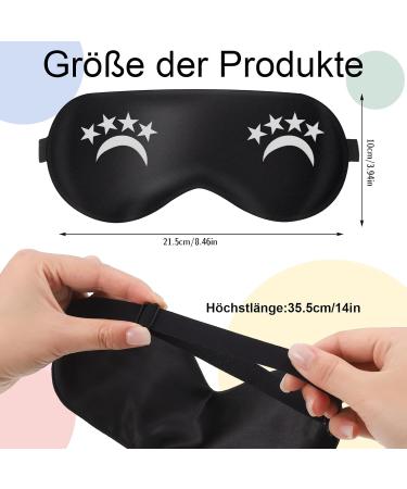 Fuyamp Sleep Mask - Light Blocking Cotton Eye Mask for Men Women & Children | Adjustable Soft Black Covers - Buy Online on GoSupps.com