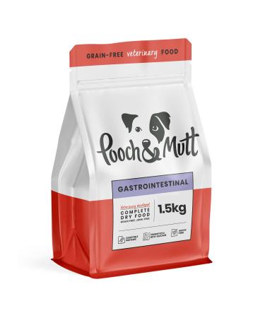 Pooch & Mutt Veterinary Diet Dog Food (Grain Free) Gastrointestinal 1.5kg 1.5 kg (Pack of 1)