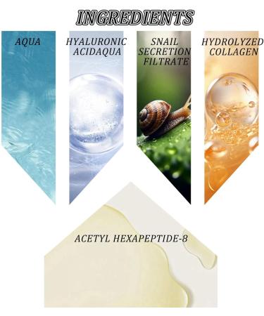 Snail Peptide Energetic Eye Roll-On Firming Eye Cream Eye Cream for Dark Circles and Puffy Eyes Instant-Eye Bag Removal Anti-Wrinkle Eye Cream Under Eye Cream Dark Circles Hydrating &Firming Eye Serum - Buy Online on GoSupps.com