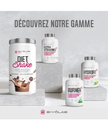 MEAL SHAPE | Meal Replacement Drink | 25g Protein Fiber (Oats - Sweet Potato - Psyllium) Vitamins and Probiotics | Low Sugar | 183 Kcal Cookies & Cream | Gluten Free | Eiyolab - Buy Online on GoSupps.com