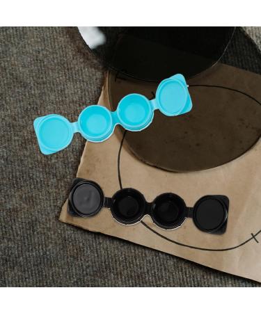 14th Double Glasses Case & Contact Lens Holder - Portable Organizer with Mirror & Vitamin Container - Buy Online on GoSupps.com