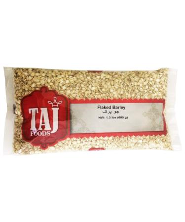 TAJ Foods Barley Flakes 600g 12 Count