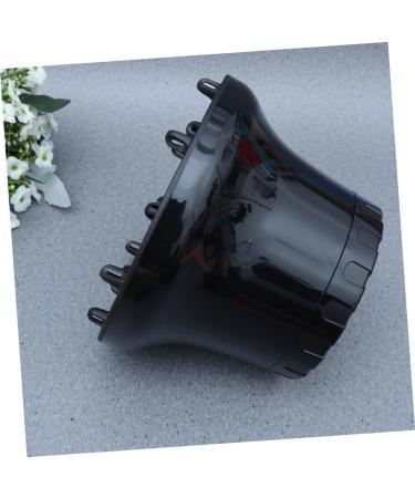 WOONEKY Nozzle for Hair Dryer Hair Dryer Connectors Curly Hair Diffuser Curl Hair Curling Hair Black - Buy Online on GoSupps.com