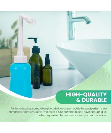 FORET Peri Bottle - Postpartum Essential Portable Bidet for Women Soothe & Clean Perineal Area Compact & Leak-Proof After-Birth Care - Buy Online on GoSupps.com