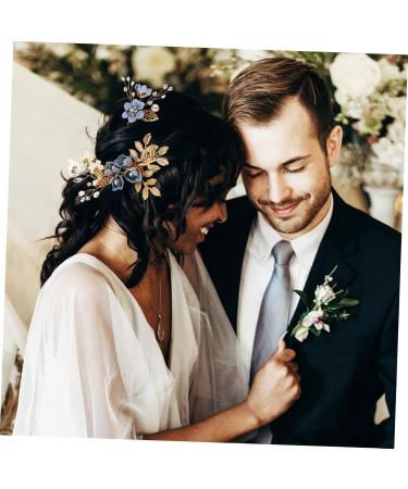 minkissy 6 Sets Bridal Headwear Bridesmaid Hair Comb Hair Combs for Women Wedding Hair Accessories for Brides Bridal Comb Wedding Hair Rhinestones Clip Pearls Hair Clips Hair Piece Korean - Buy Online on GoSupps.com