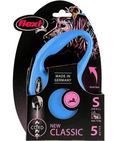 Flexi New Classic S Rope 5m for Dogs Up to 12kg - Pack of 2 - Blue | International Shipping Available - Buy Online on GoSupps.com