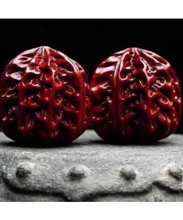 Handmade Unbit Baoding Balls - Marble Walnut Stress Balls for Decompression | 40mm Fitness Relaxation Equipment - International Shipping - Buy Online on GoSupps.com