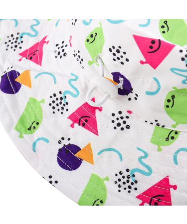 LACOFIA Toddler Baby Sun Hat | Wide Brim Bucket Hat for Outdoor Activities | Adjustable 6-24 Months | Unisex Kids Summer Hat with Watermelon Design - Buy Online on GoSupps.com