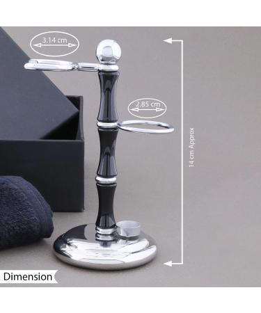 Haryali London Luxury Razor Set for Men - 5-Blade Wet Razor Shaving Brush & Stand - Perfect Gift for Men - Buy Online on GoSupps.com