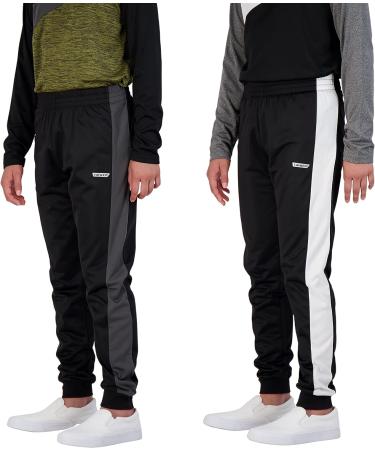 Hind Boys 4-Piece Active Long Sleeve Quick Dry T-Shirt and Jogger Set - Black, Size 10 - Buy Online on GoSupps.com