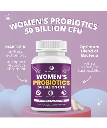 Mommyz Love Probiotics for Digestive & Vaginal Health | Lactobacillus Complex for Odor Control & PH Balance - Women's Immune Support - Buy Online on GoSupps.com