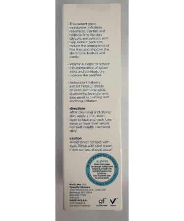 Buy m-61 PowerGlow Moisturizer - Radiance-Boosting Glow Moisturizer with Glycolic Bilberry & Aloe | International Shipping Available - Buy Online on GoSupps.com