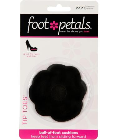 Buy Foot Petals Tip Toes Cushions - Black Iris Shoe Inserts for Ultimate Comfort | Shop Internationally - Buy Online on GoSupps.com