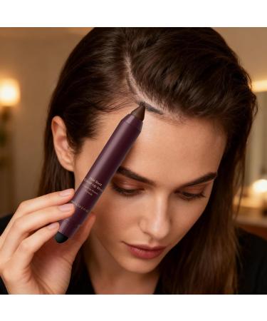 Hairline Powder - 3.1g Dual-Ended Pen for Scalp Waterproof Camouflage Powder for Women Parties Weddings Outdoor Activities Social Gatherings and Personal Care - Buy Online on GoSupps.com