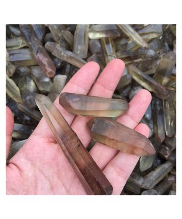 Natural Crystal Rough 2.2LB 1KG Raw Natural Smoke Citrine Quartz Crystal Original Points Rough Stone Stone Collection