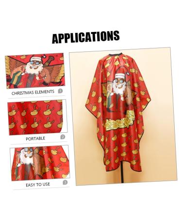 DOITOOL Barber Cloth for Girls - Birthday & Bathroom Decor | Hair Cutting Cape & Coloring Cloak for Salons & Spas - Buy Online on GoSupps.com