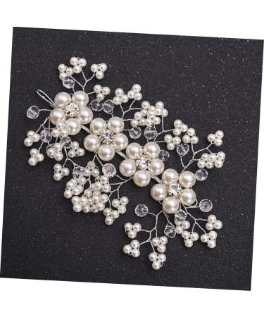 Didiseaon Wedding Hair Comb Tiara Wedding White Comb Bride Bridal Hair Comb - Buy Online on GoSupps.com